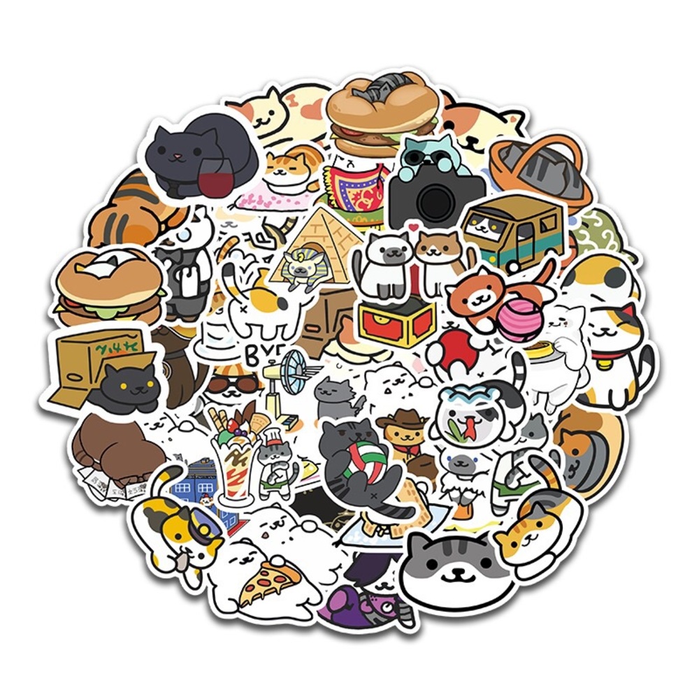 Stickers are brand new/ Cat 50 pieces